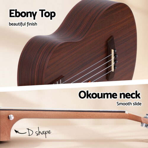 Alpha Ukulele 30 Inch with EQ 18 Frets - Image 4