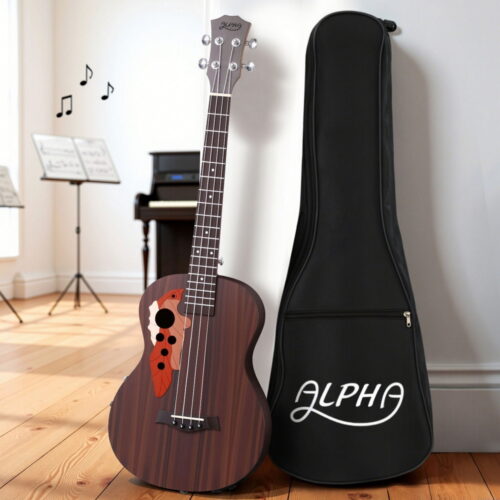 Alpha Ukulele 30 Inch with EQ 18 Frets - Image 7