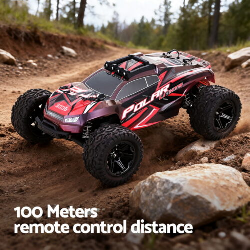 Keezi Kids Remote Control Car Off-Road Truck with Lights Electric Vehicle Toys - Image 6