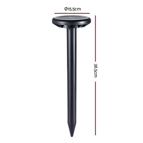 Gardeon Snake Repeller 8X Ultrasonic Solar Powered - Image 2