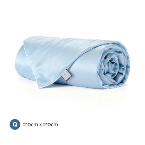 Giselle Tencel Quilt 200GSM Summer Quilts Comforter Doona Light Weight Soft Throw Blanket Queen - Image 2