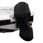 Seamanship Full Outboard Boat Motor Engine Cover Dust Rain Protection 100hp -150hp 600D Black