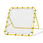 Everfit Baseball Soccer Net Rebounder Football Goal Net Sports Training Aid Yellow