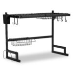 Cefito Dish Drying Rack for Kitchen Storage Organisation Kitchen Sink Organiser Dish Drainer