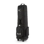 Everfit Golf Travel Bag Flight Cover Foldable Soft Case Wheels Black