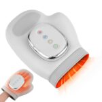 Livemor Hand Massager with Heat and Compression for Arthritis Carpal Tunnel | Large Hand Chamber Fits Left or Right Hand with 5 Compression Levels 3 Modes and 3 Heat Levels Gift for Women Men