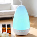 Devanti Ultrasonic Essential Oil Aroma Diffuser Aromatherapy Cool Mist Humidifier with LED Light 300ml