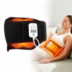 Livemor Back Massager for Sciatica Relief Airbag Traction and Heat Lumbar Support Belt 124cm