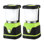 Weisshorn 2-Pack LED Camping Lanterns 1000LM Super Bright Waterproof Portable Emergency Tent Lights
