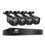 UL-TECH 1080P Security Camera System 4CH DVR with 4 CCTV Square Cameras