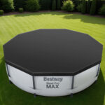 Bestway Pool Cover Fits 3.05m Round Above Ground Swimming Pool PVC Blanket