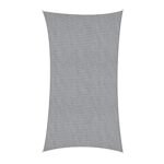 Instahut Sun Shade Sail Cloth 98% UV Block Outdoor Canopy Rectangle 2X5M Grey