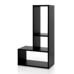 Artiss Bookshelf L Shape DIY Black