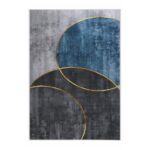 Artiss Washable Floor Rug 160X230cm Large Geometric Area Rug Modern Floor Carpet