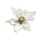 Jingle Jollys 14Pcs Christmas Tree Flower Set Xmas Garland Wreath Magnolia White
