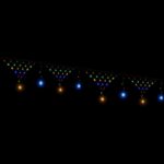 Jingle Jollys Christmas Lights Solar Fairy Lights Christmas Decorations Multicolour 4m