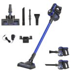 Devanti Stick Vacuum Cleaner Brushless Cordless 250W Blue