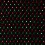Jingle Jollys Christmas Lights 6x4m Christmas Net Lights 1000LED Red Green Festive Lighting
