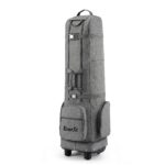 Everfit Golf Travel Bag Flight Cover Foldable Soft Case Wheels Grey